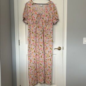 ASOS Multicolor Floral Maxi Dress